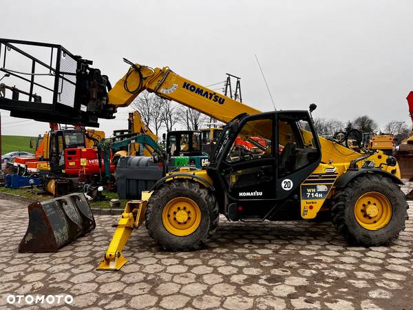 KOMATSU WH714H szufla widły + KOSZ - 2