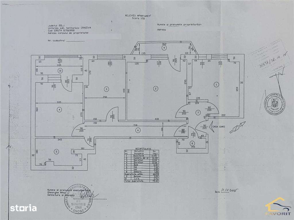 Apartament cu 3 camere la Gara - CT mobilat si utilat-11