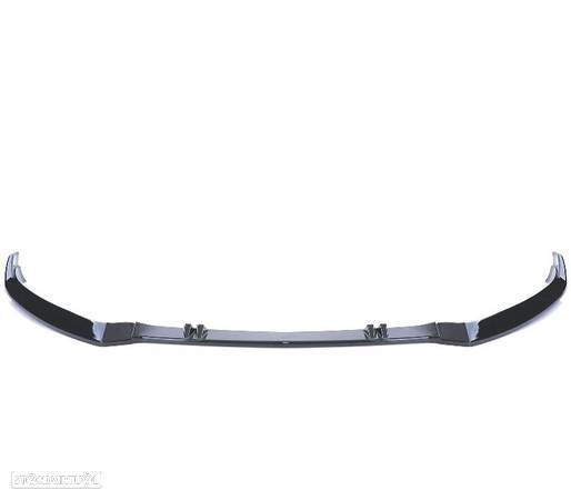 SPOILER LIP PARA AUDI A5 8T 8F 11-17 PRETO BRILHANTE - 3