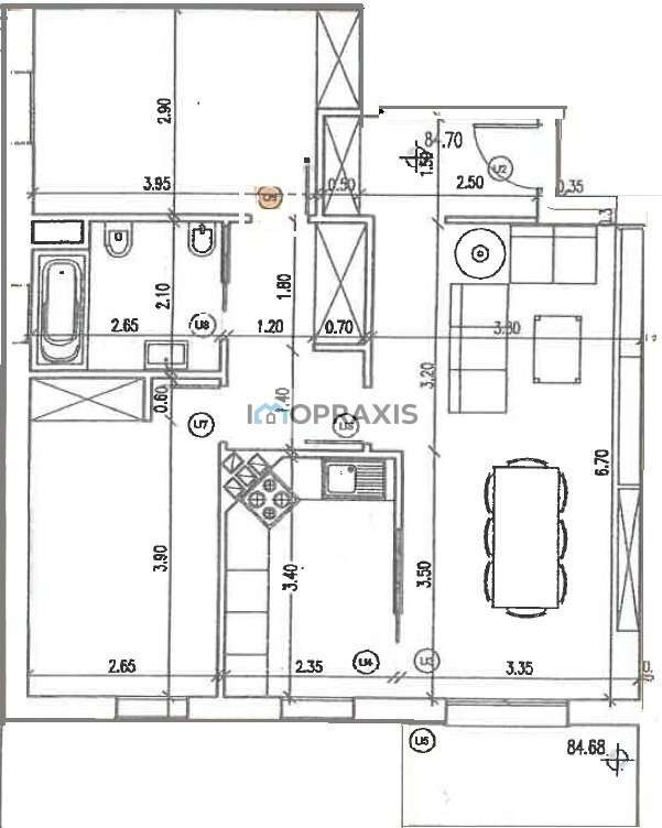 Apartamento T2 em Leiria - Grande imagem: 4/4