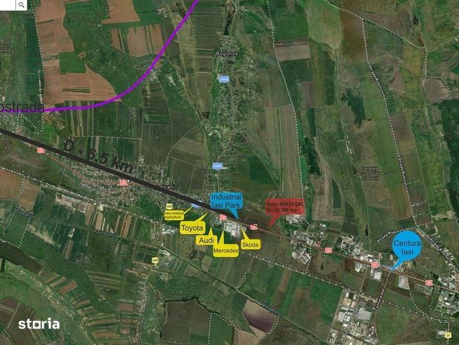 Vindem teren cu deschidere la E 583-0