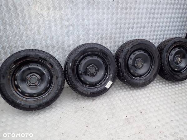 KOŁA ZIMOWE FELGI OPONY 5X114,3 16  205/65/16C OPEL VIVARO B FIAT TALENTO - 1