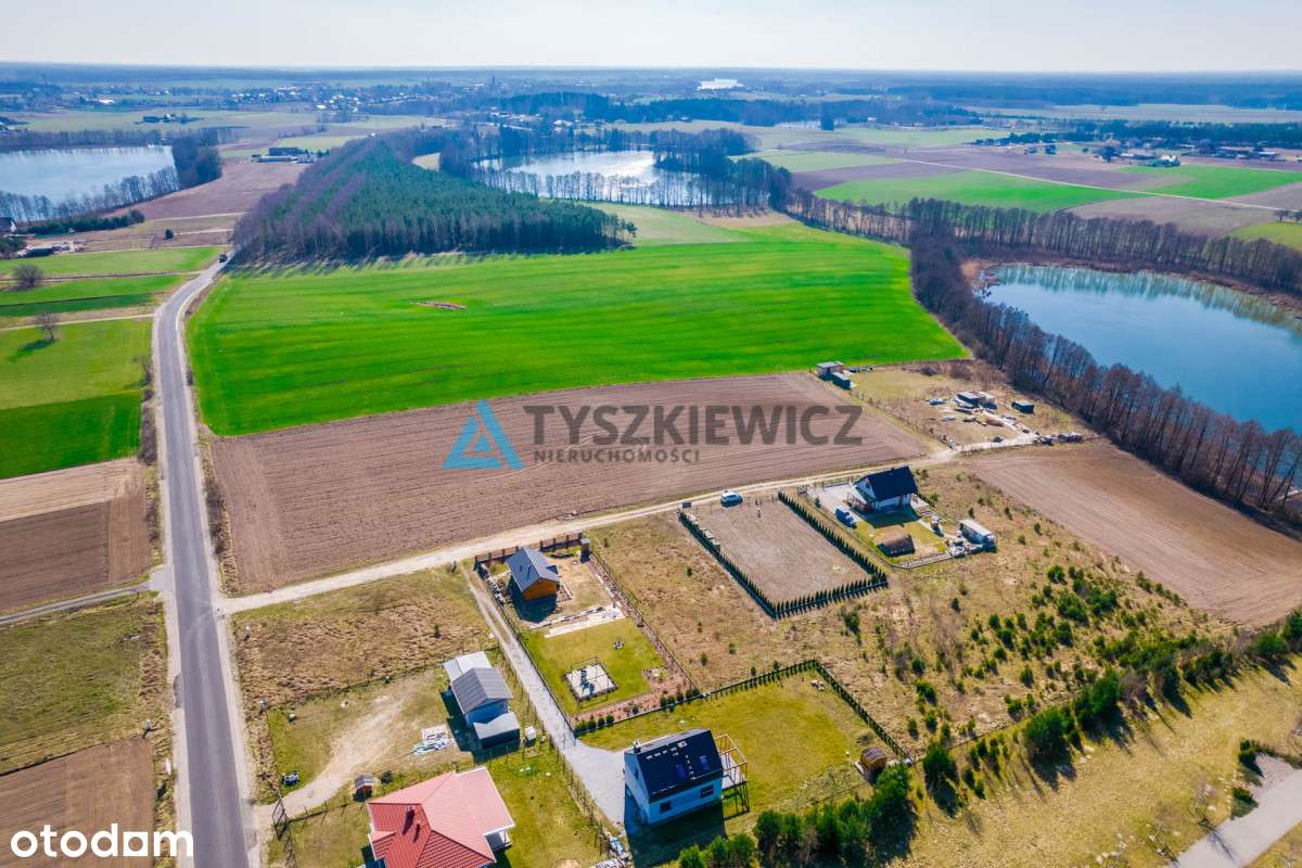 Działka z projektem domu blisko jeziora gm. Cekcyn - Pełny obrazek: 5/17