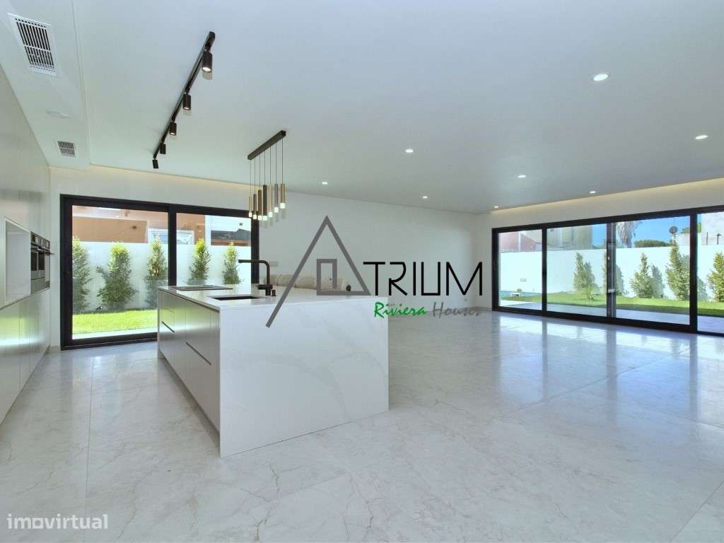 Moradia Contemporânea de Luxo com Piscina Aquecida, Jardim e Cave M...-10