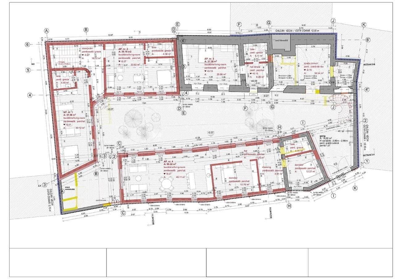 Proiect premium- Apartament nou  în centrul orasului - Imagine principală: 5/7