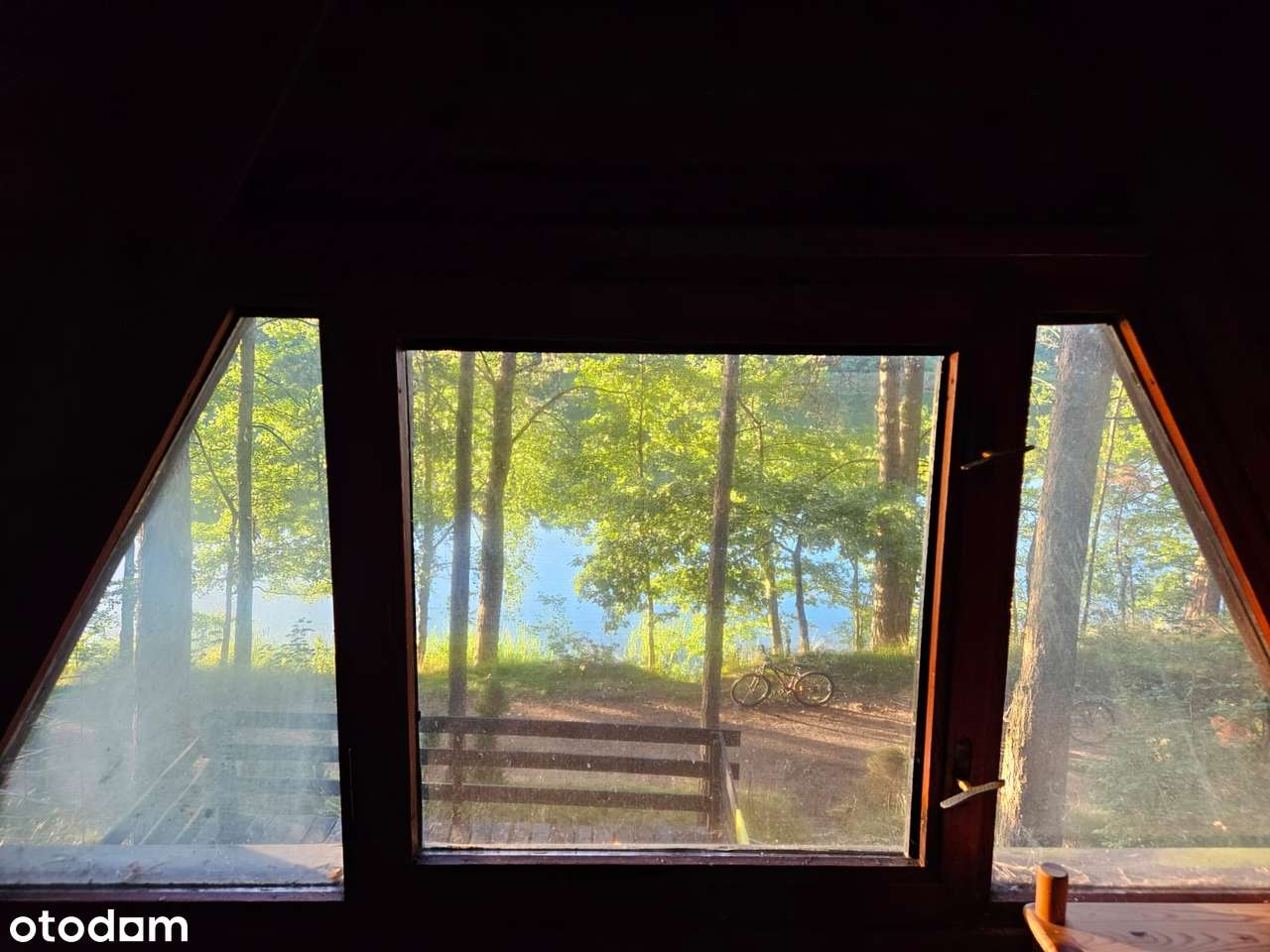 Domek letniskowy BRDA w lesie nad brzegiem jeziora-13