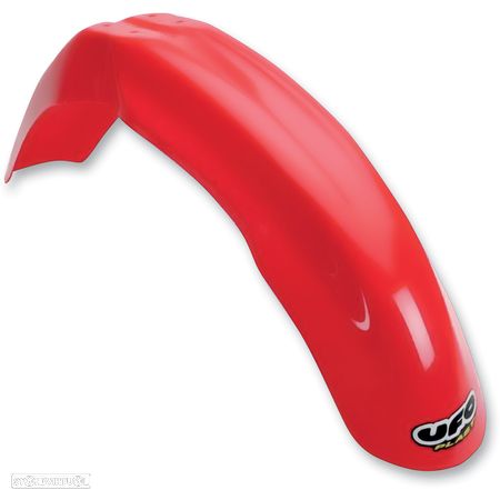 guarda lamas dianteiro ufo vermelho honda cr 125 / 250 - 1