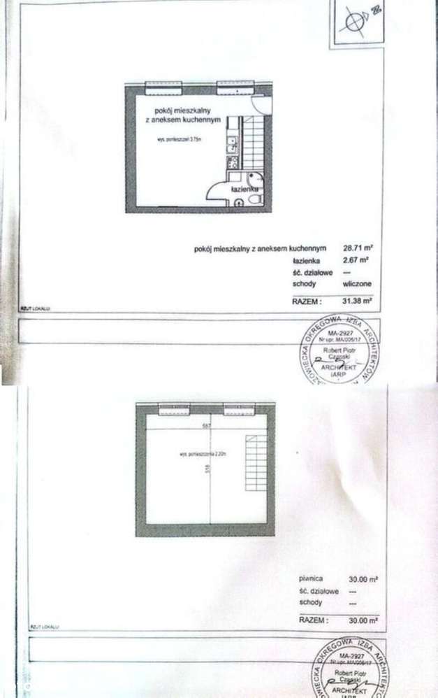 Dwupoziomowe | kamienica | PKP Legionowo-9