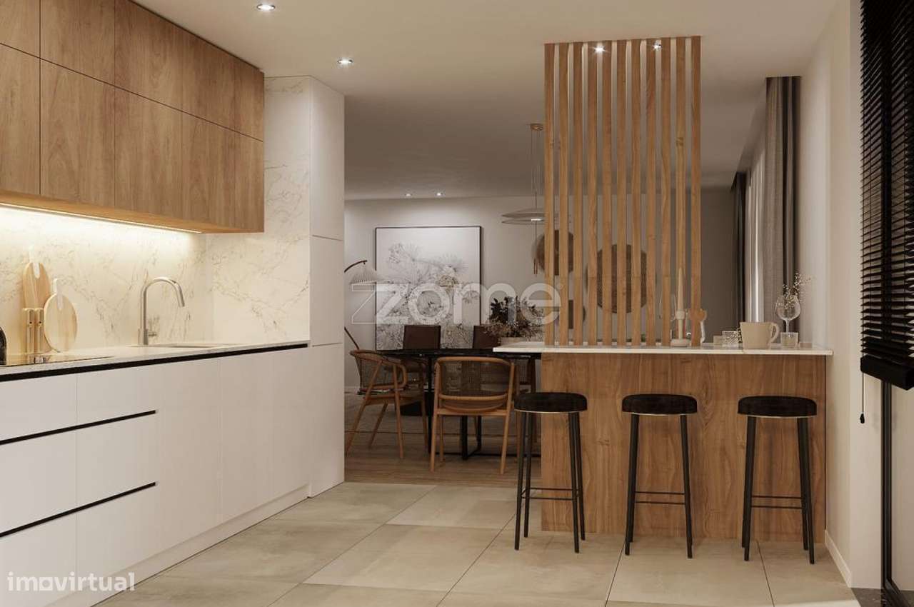 Exclusiva Penthouse T3 com piscina privada e jardim - Grande imagem: 5/36