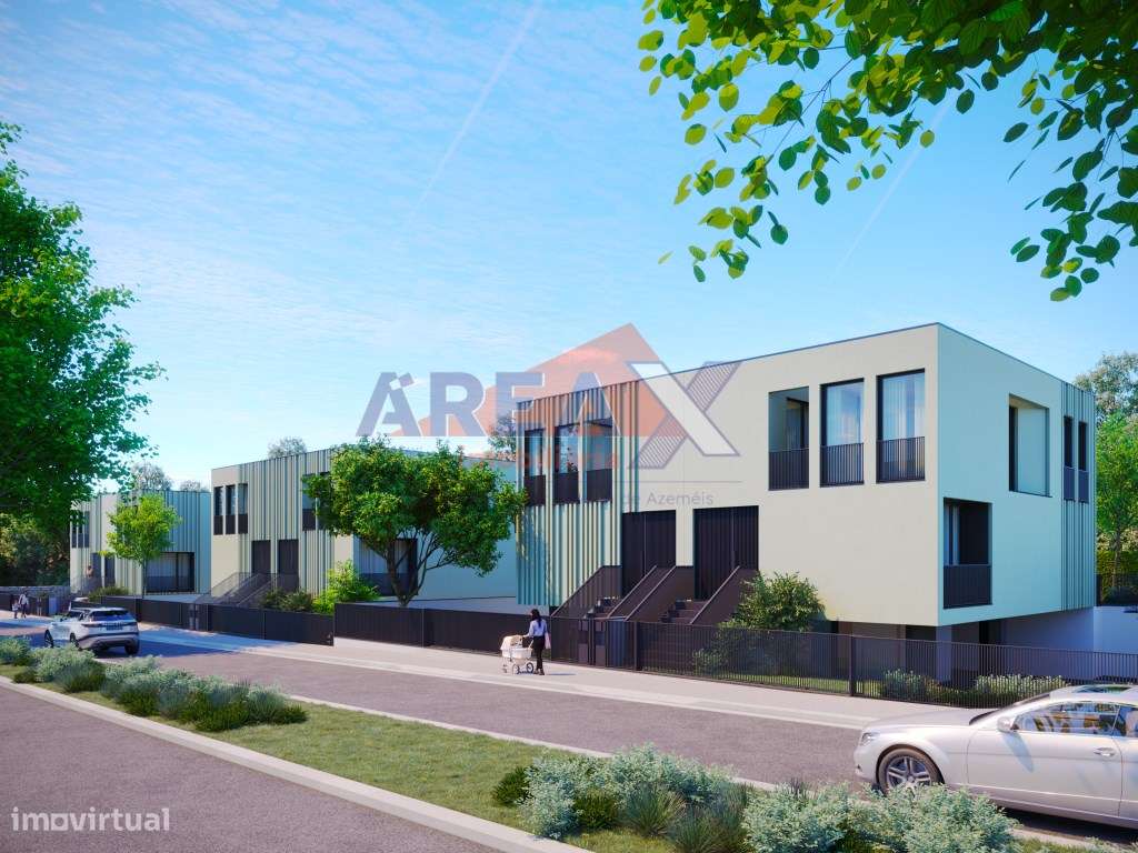 LOTE 4 - Moradia geminada T4 - arquitetura contemporânea - Grande imagem: 4/24