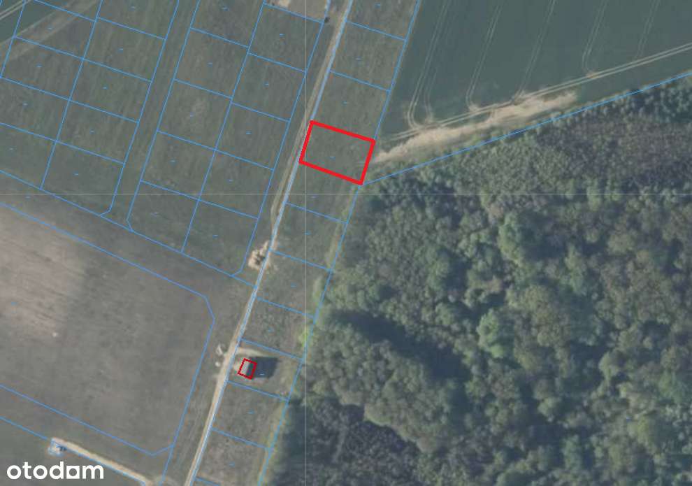 Działka budowlana JANCZEWO Wawrów ul. Leszczynowa PRZY LESIE - Pełny obrazek: 1/5