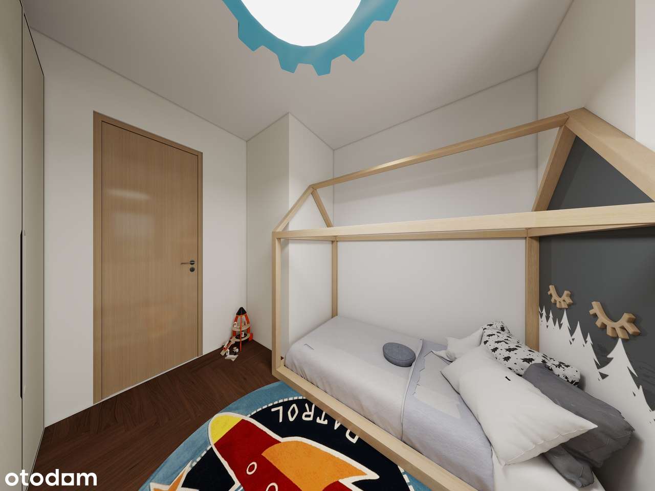 Nowoczesny szeregowiec w Miękini – funkcjonalny układ i ogródek-5