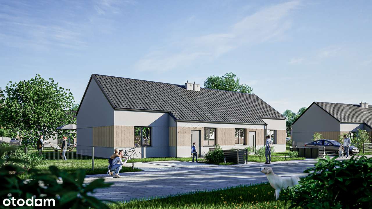 Ostatnie Gajków zabudowa bliźniacza - Pełny obrazek: 1/7