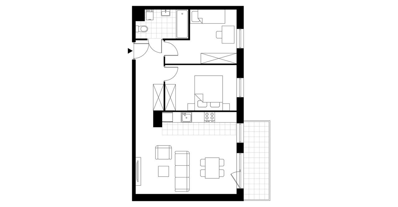 Osiedle Moderno | mieszkanie 3-pok. | C_8 - Pełny obrazek: 4/9