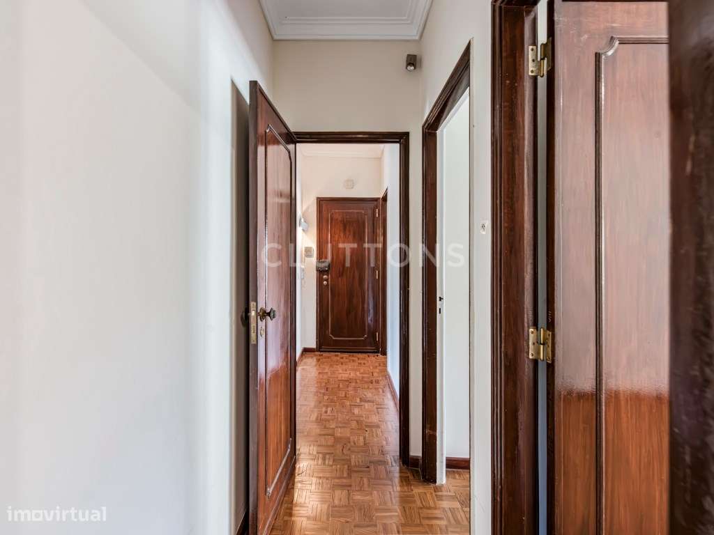 T3 no Restelo, varanda vista jardim e cidade-13