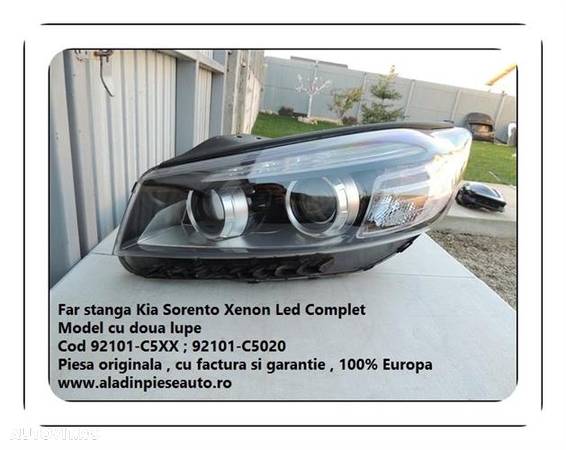 Far stanga , far dreapta , Far Kia Sportage , Kia Xceed ; X-Ceed , Kia Ceed , Kia Niro - 3