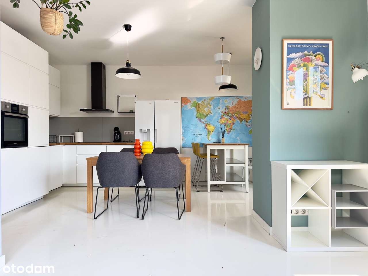 4 pokojowe mieszkanie z wyjątkowym tarasem! - Pełny obrazek: 3/13