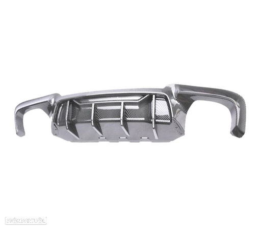 DIFUSOR PARA BMW F10 10-17 LOOK COMPETITION CARBONO - 2