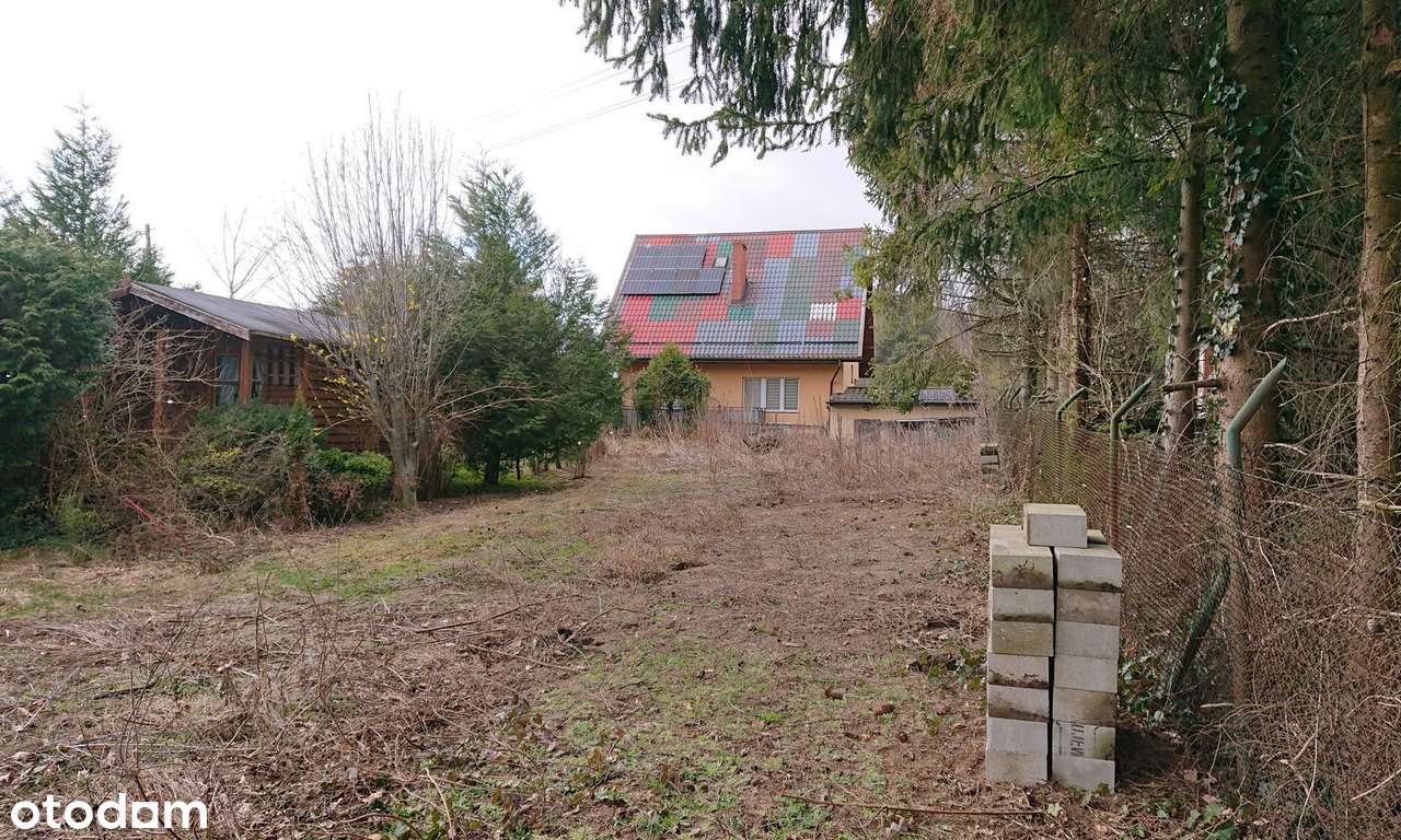 Działka budowlana w Gdyni przy lesie (TPK) ze wszystkimi mediami-1