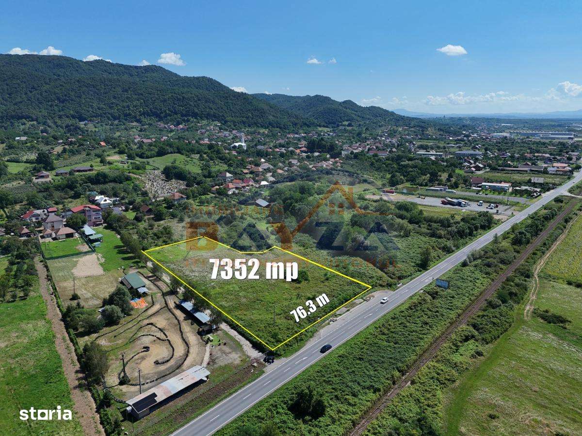 Teren intravilan 7352 mp cu deschidere la DN – Cicârlău, COMISION 0% - Imagine principală: 5/5