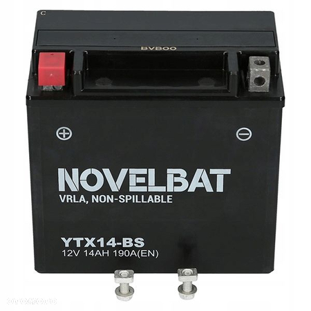 Akumulator Novelbat AGM 12V 14Ah YTX14-BS VRLA L - 2
