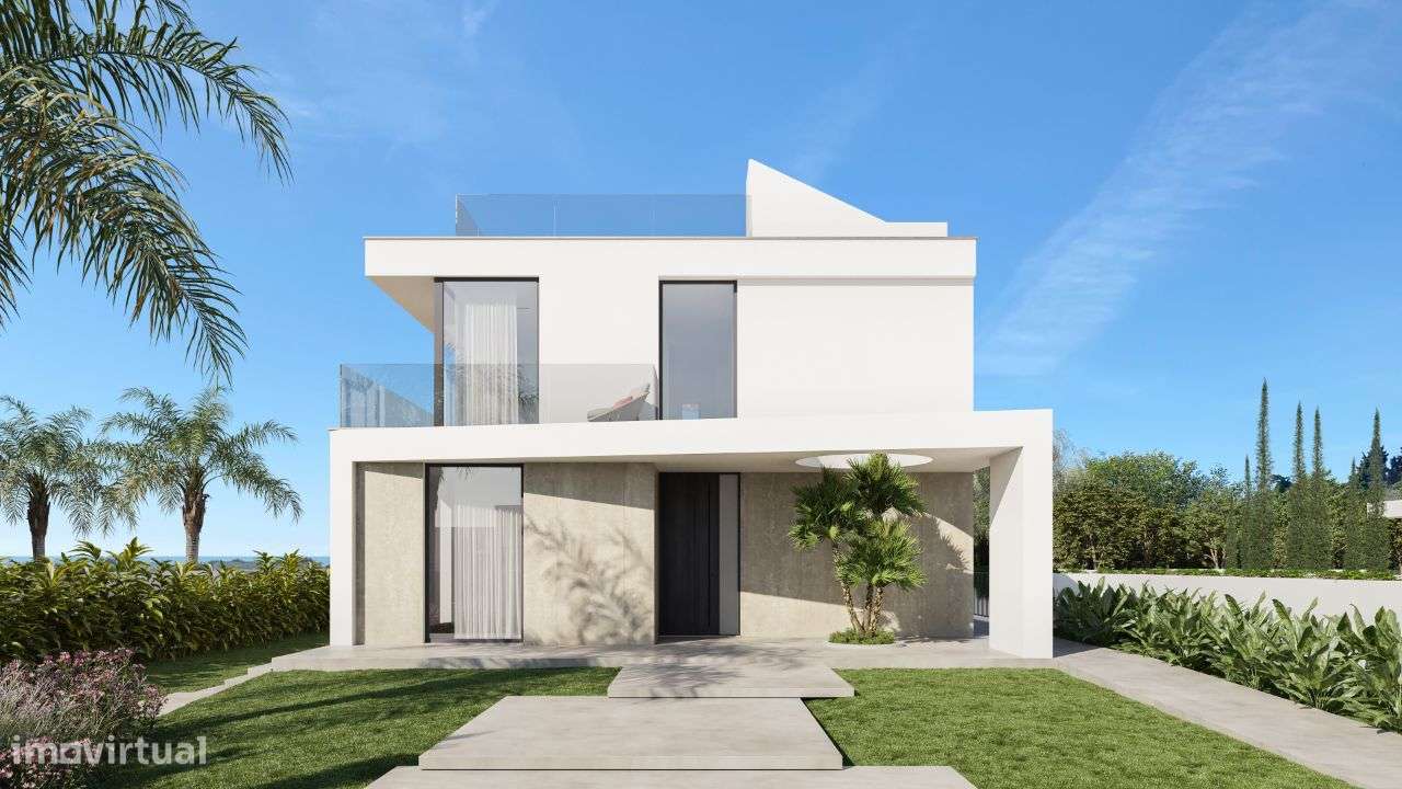 Pêra, Vivenda T4 em Construção Isolada com Piscina Privada Lote 865 m2-16