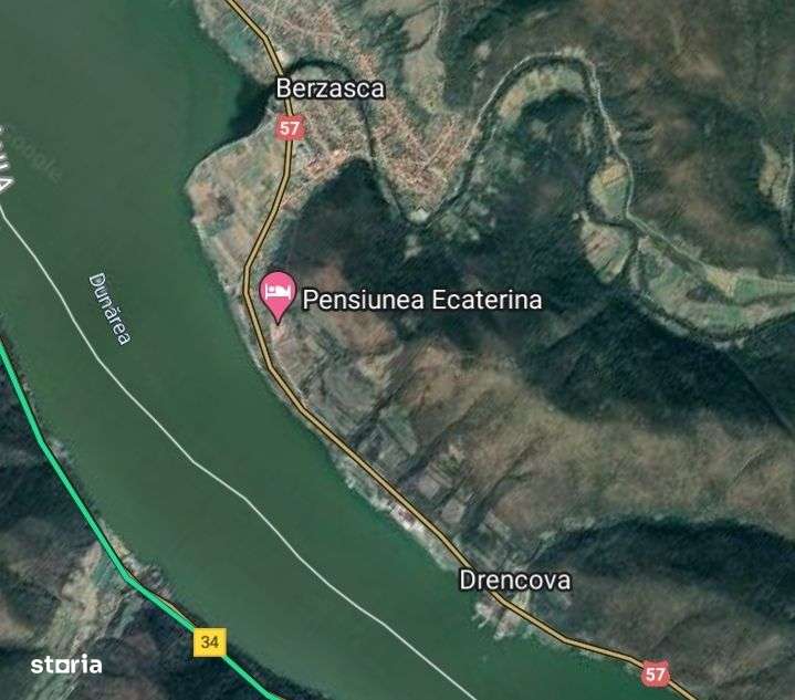 Berzasca - Teren intravilan-1000 mp- acces la apa - Imagine principală: 3/3