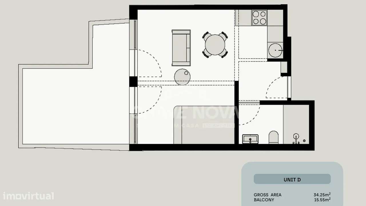 Apartamento T1 Duplex na Rua de Almada, Porto-10
