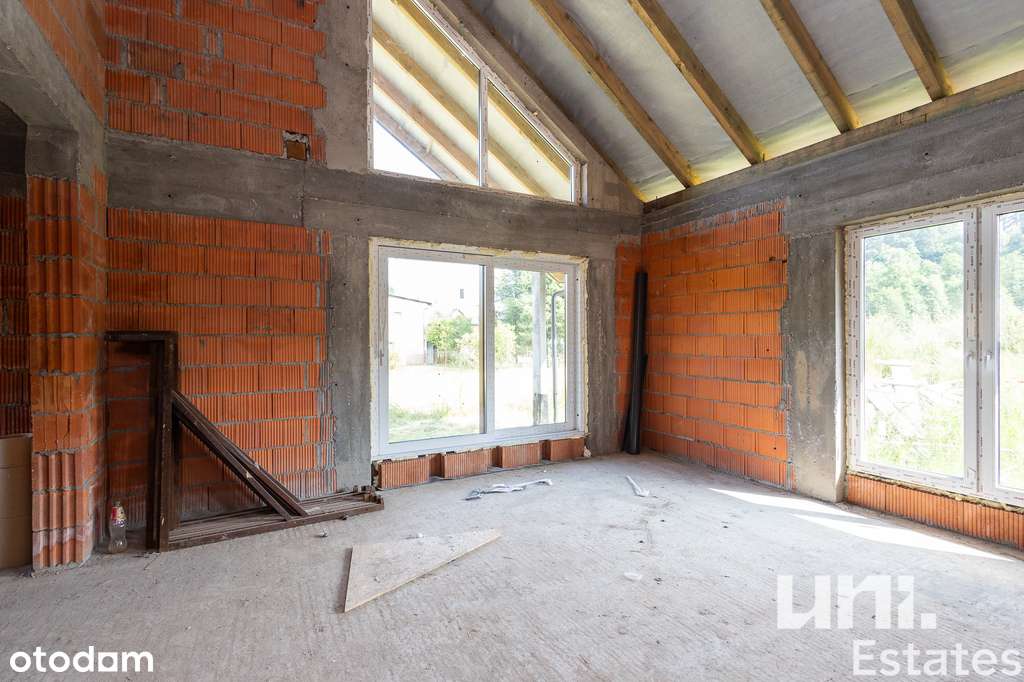 dom z otwartym salonem na 2 poziomy | 56 ar !! - Pełny obrazek: 4/15