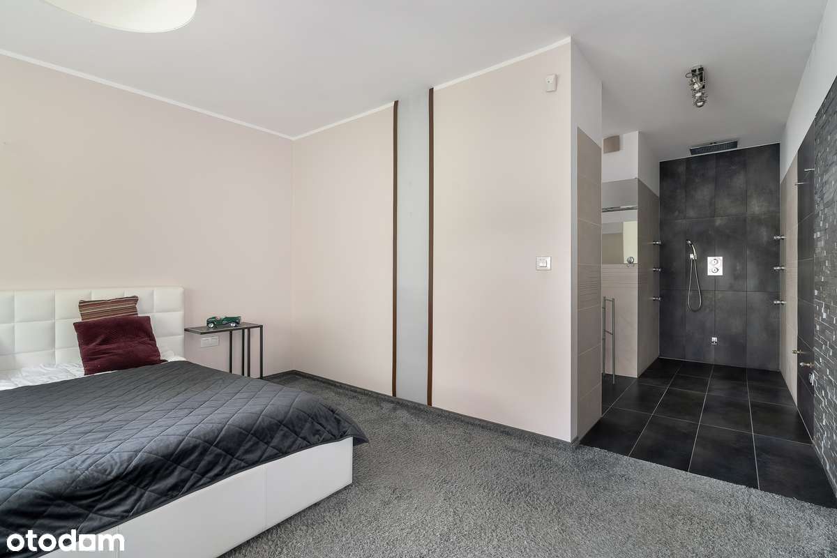 Nowoczesny dom wolnostojący z ogrodem zimowym, 10 pokoi, Poznań-9