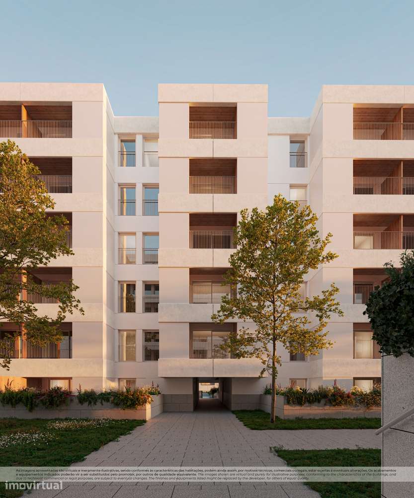 Apartamento T3 c/Terraço (61.22m2) em Arcozelo | Poente - Grande imagem: 5/13