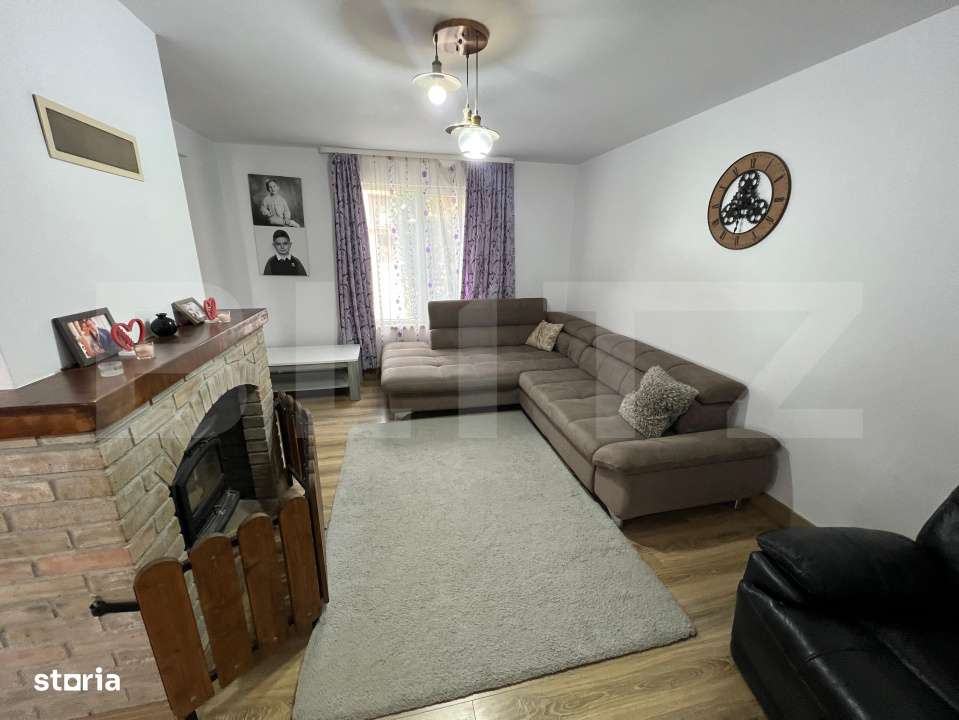 Casa de lemn autentica, 4 camere + incalzire cu semineu si centrala pe - Imagine principală: 3/19