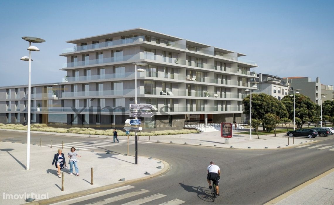 Apartamento T2 novo, em primeira linha, em Vila do Conde
