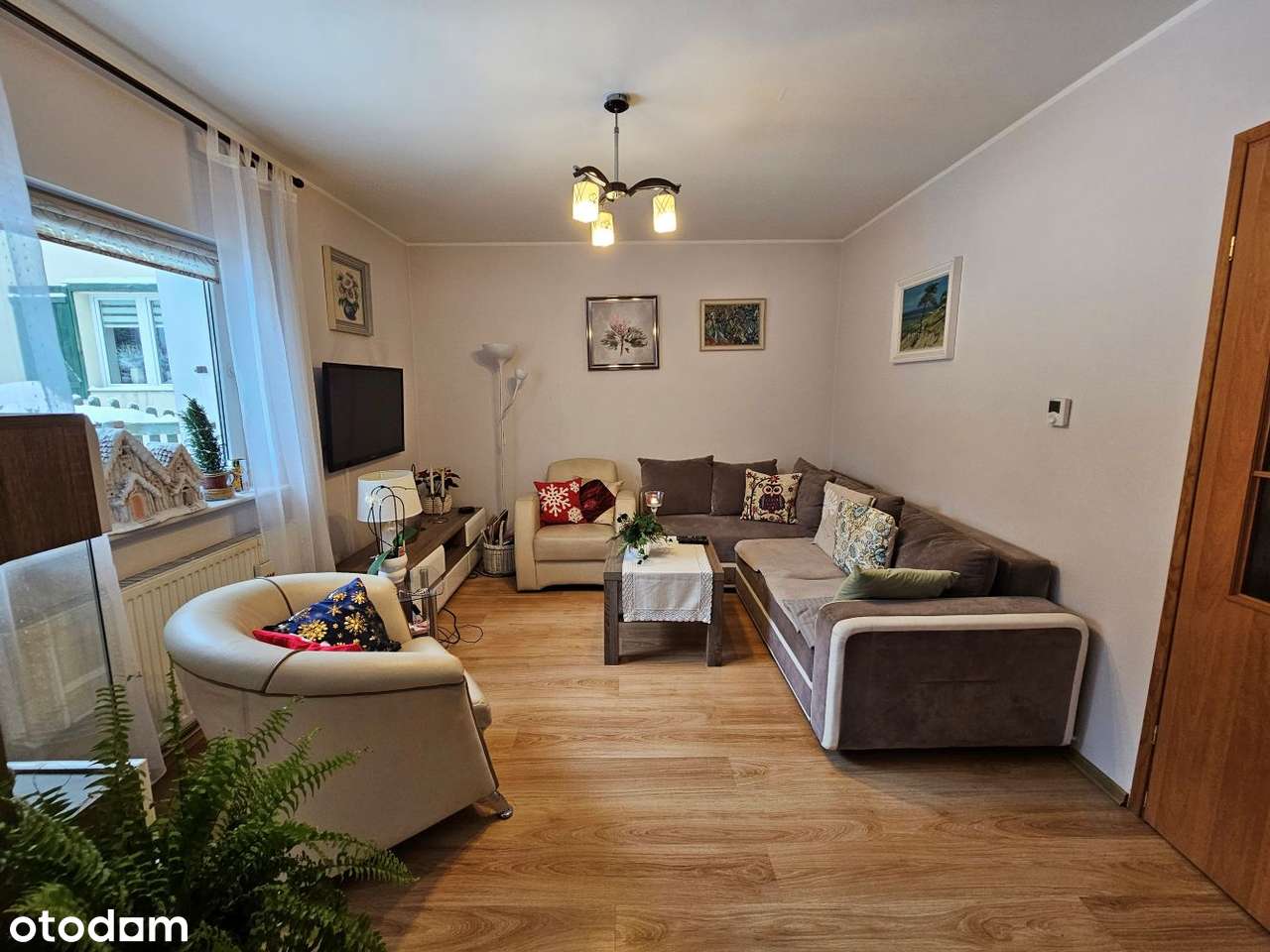 Dom parterowy, duża działka-1