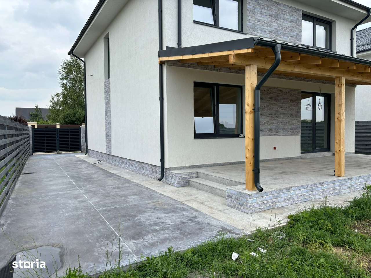 Vilă modernă cu teren generos în Corbeanca – lângă Paradisul Verde-9