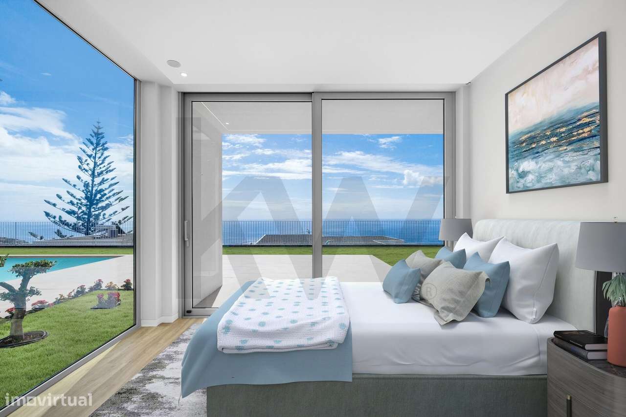 Luxuosa Moradia T4 com Vista Mar definitiva - Estreito da Calheta - Ca - Grande imagem: 3/51