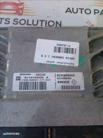 calculator motor dacia sandero 2010 - 1