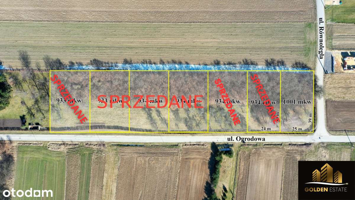 Ostatnie 2 działki! Mokrzesz gmina Mstów - Pełny obrazek: 4/7