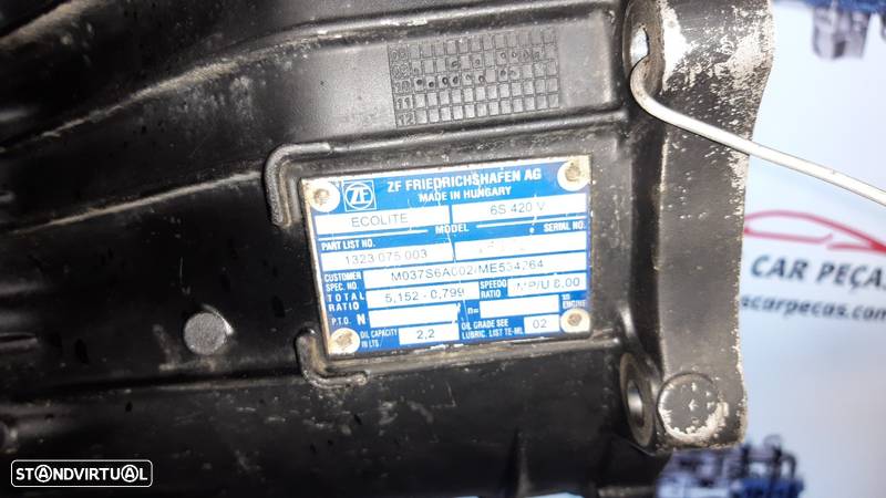 Caixa de velocidades manual Mitsubishi Canter Fuso REF. MO37S6 - 3