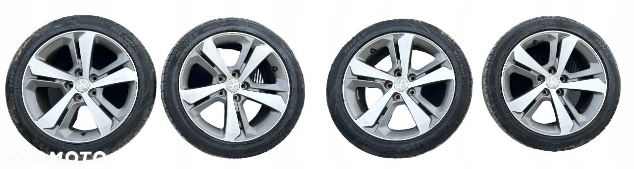 KOŁA ALUFELGI 17'' 7,5J ET44 5X108 PEUGEOT 308 II T9 GT-LINE 9677989777 - 1