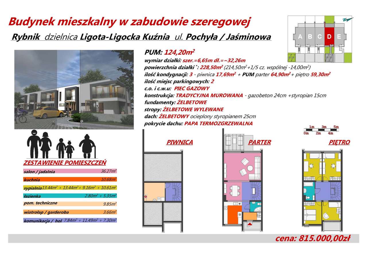 Nowoczesny dom szeregowy -  RYBNIK Ligota -  STANDARD PREMIUM-9