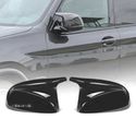 CAPAS ESPELHOS RETROVISORES PARA BMW X3 G01 X4 G02 X5 G05 18- PRETO BRILHANTE - 1