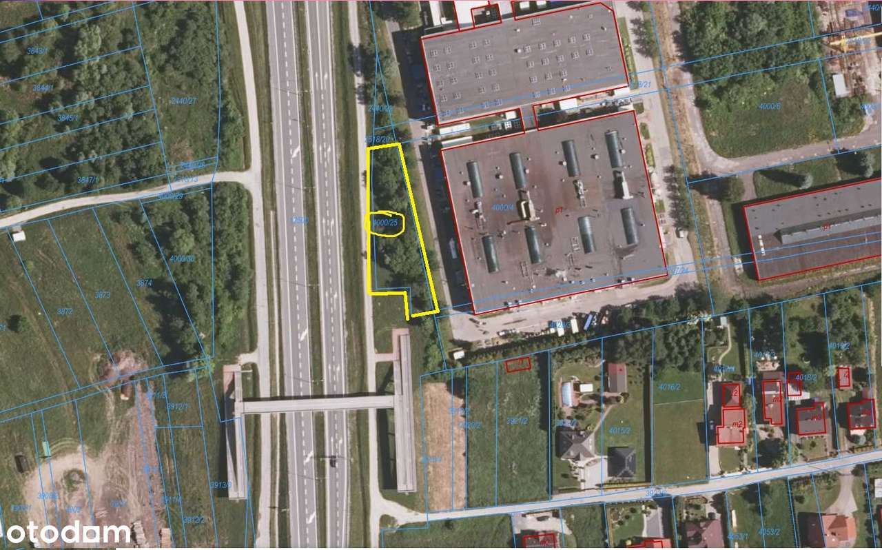 Sprzedam działkę przemysłową w Żywcu - Pełny obrazek: 1/1