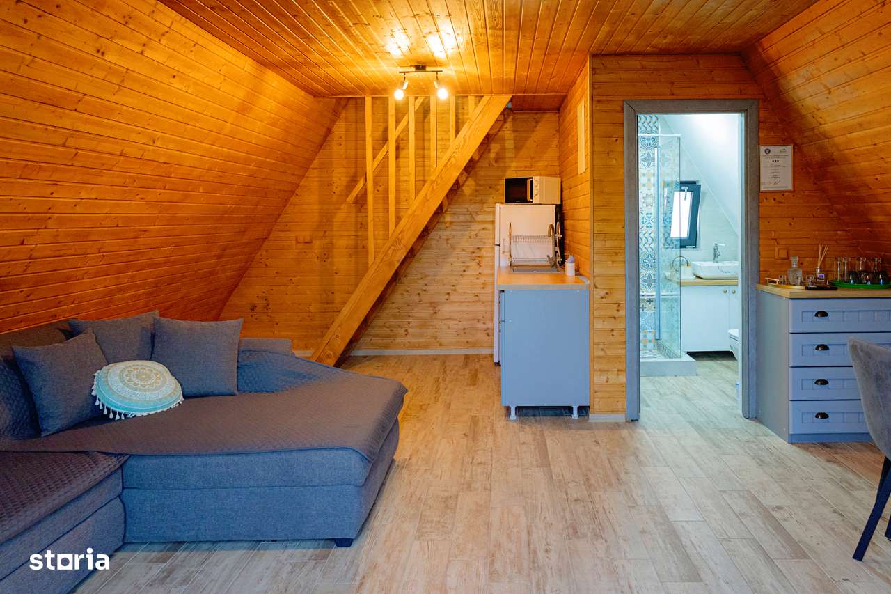 De vânzare – Business la cheie și casă rezidențială „Wild A-frame"-19