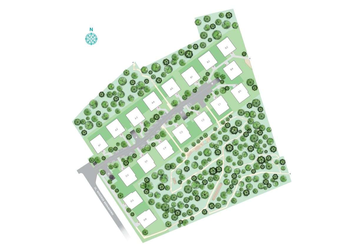 Gdynia, kameralne Osiedle Bernadovo - Pełny obrazek: 5/20