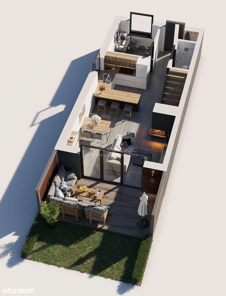 Dom w zabudowie szeregowej, wysoki standard - Pełny obrazek: 5/6