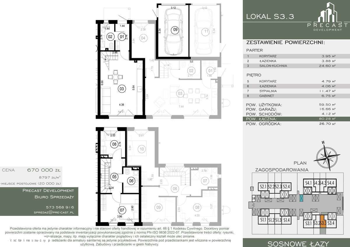 Mieszkanie z ogródkiem w Łazach - 10 min od Warszawy | S3.3 - Pełny obrazek: 2/20