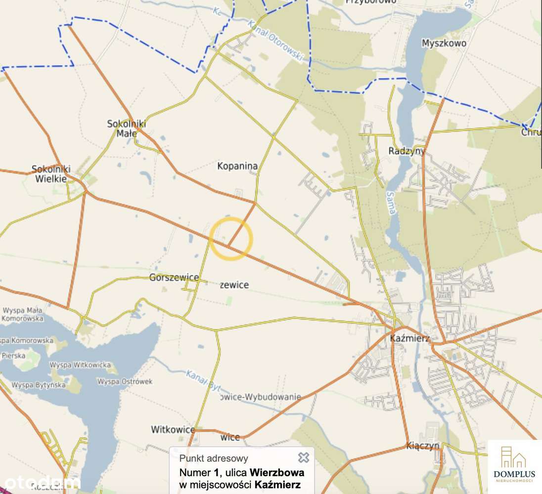 Wyjątkowa działka budowlana z usługami – Kaźmierz, ul. Wierzbowa | 145 - Pełny obrazek: 4/7