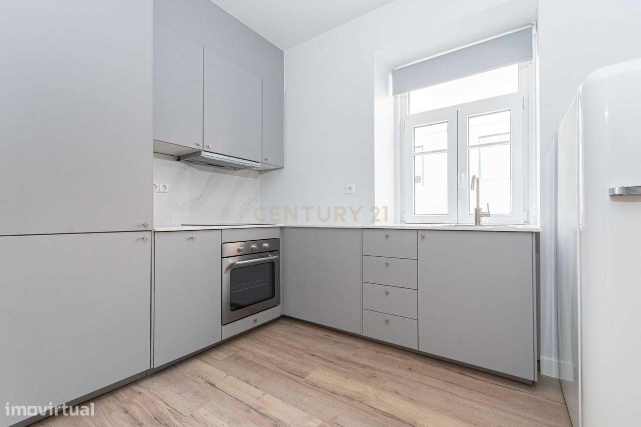 Apartamento T1 | Campo de Ourique | A Estrear | Totalmente Mobilado - Grande imagem: 3/9