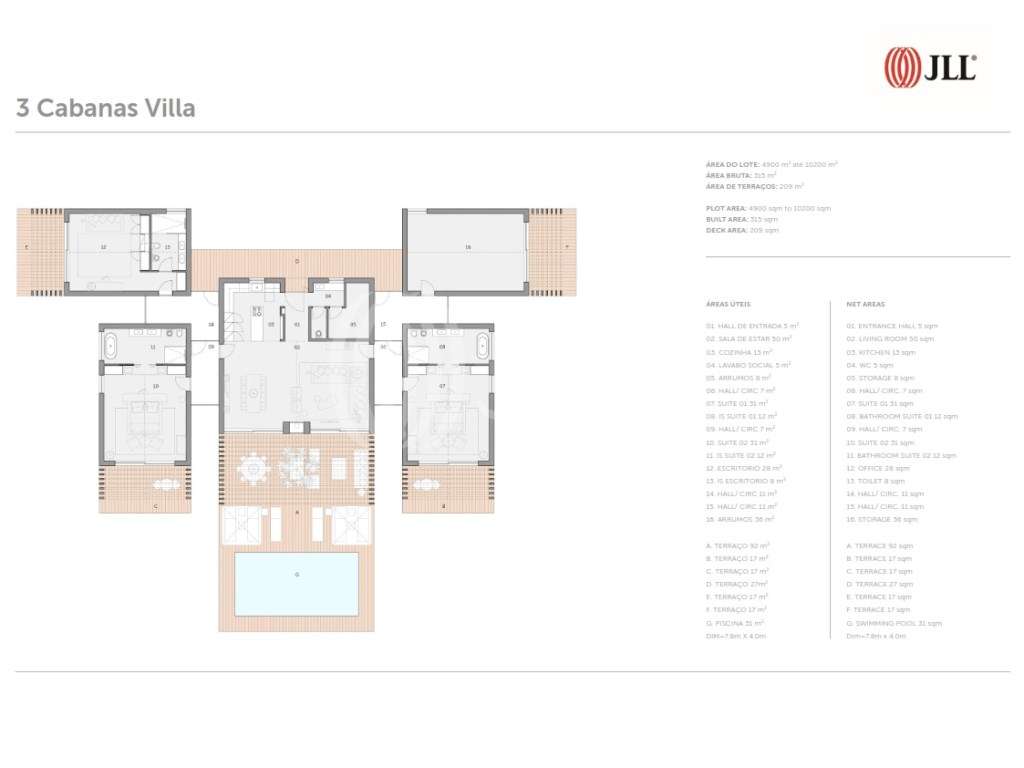 Moradia T3 no Sublime Comporta Villas, Grândola-15